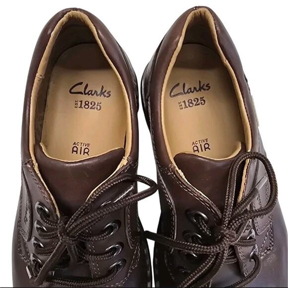 Clarks Rockie Lo GTX Mens 9 M Brown Leather Gore-Tex Waterproof Shoes 26146985